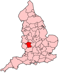 Mappa Worcestershire