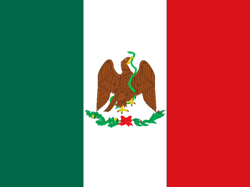 mexico flag. File:Flag of Mexico (1823