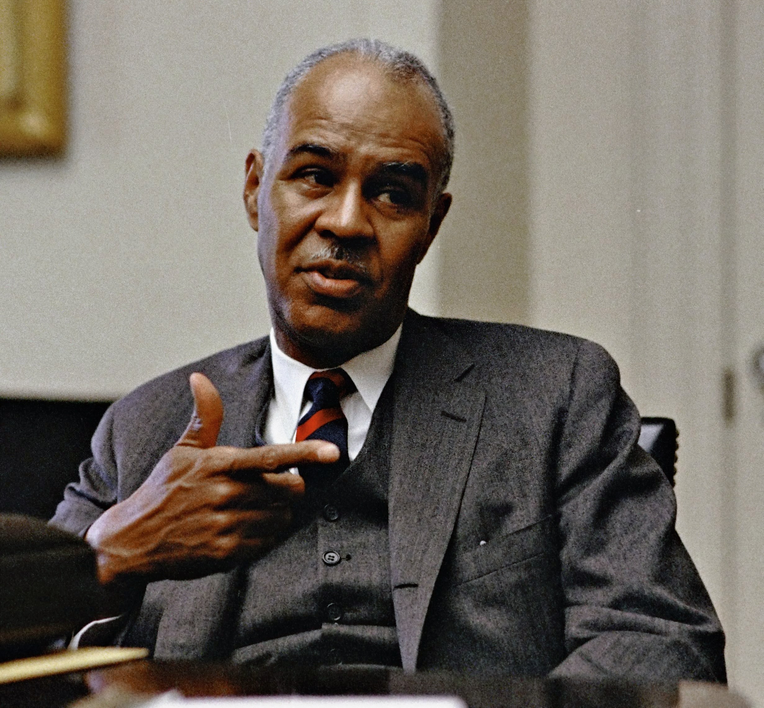 Roy Wilkins, executive secretary, NAACP, 1968.