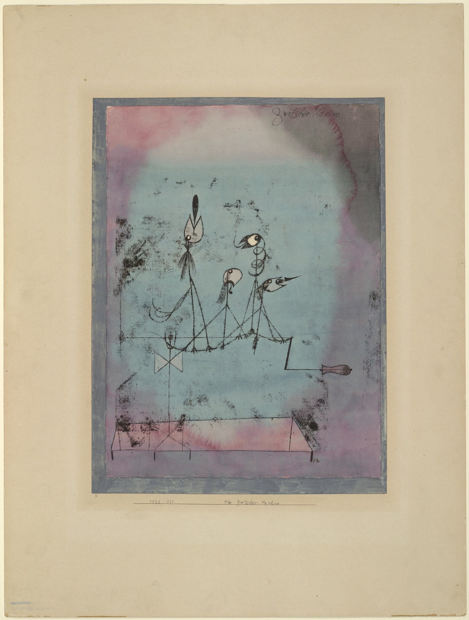Paul Klee, Die Zwitscher-Maschine'