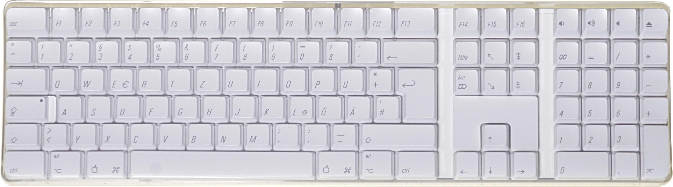 Amerikanische Tastatur