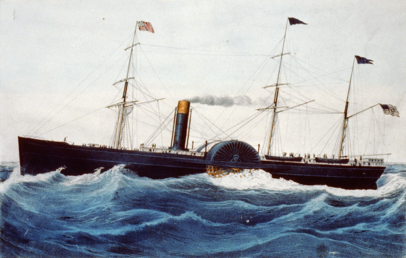 pictures of steamships