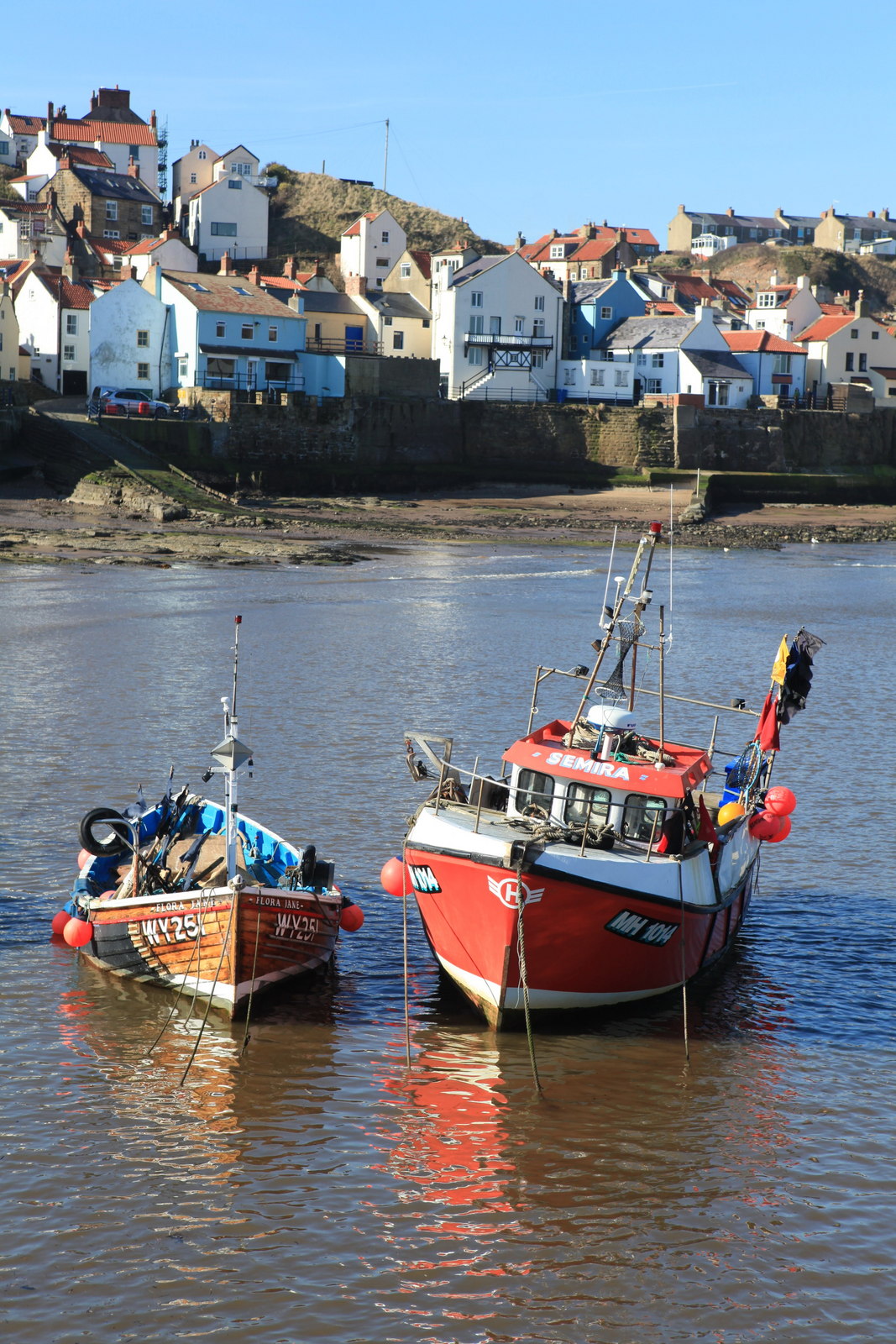 moored boat