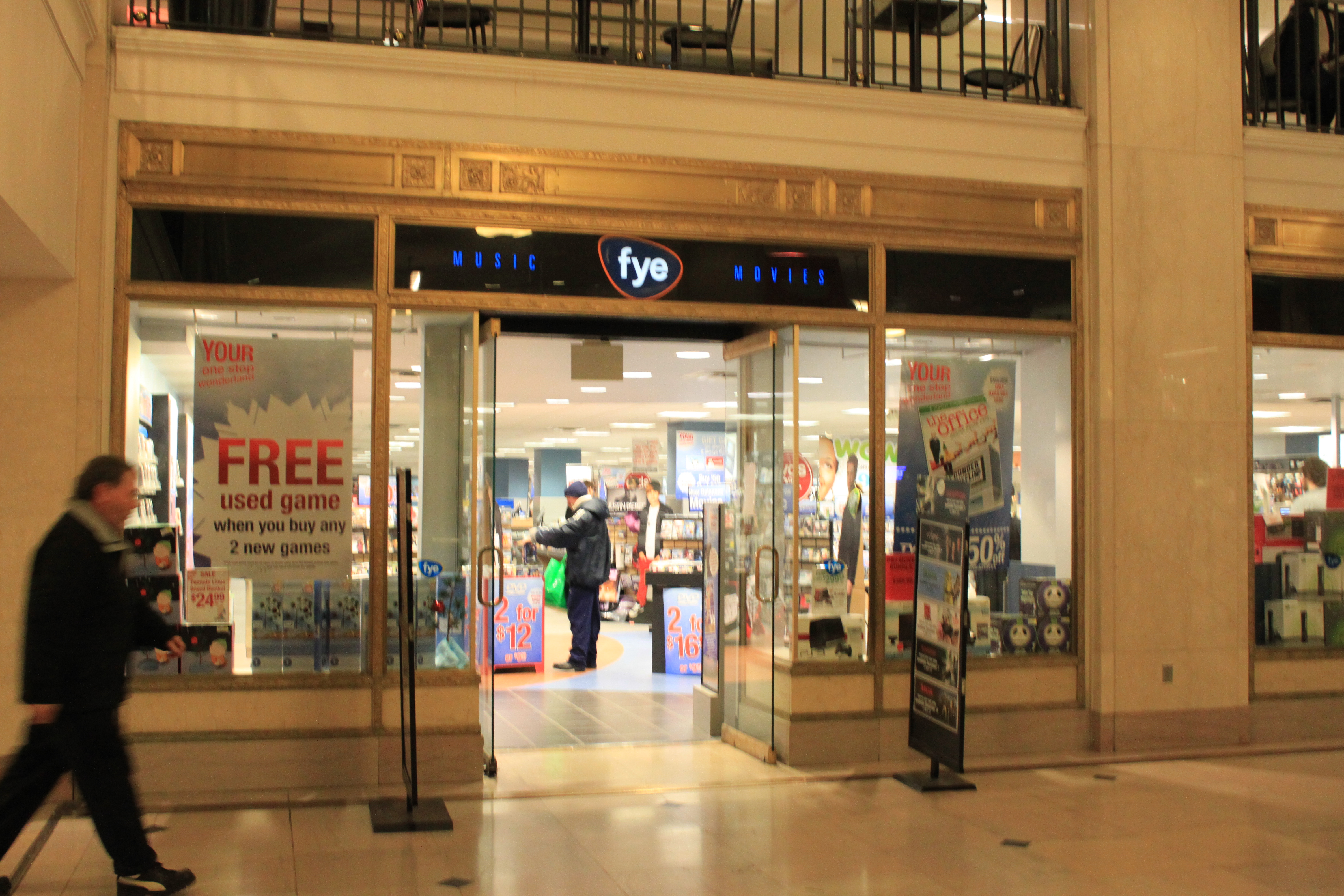 FYE Closing at Arbor Place Mall | The City Menus