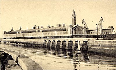 La gare maritime en 1933