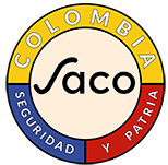 Logotipo de la aerolínea «Servicio Aéreo Colombiano» SACO