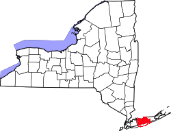 Map of New York highlighting Suffok County Police District.png