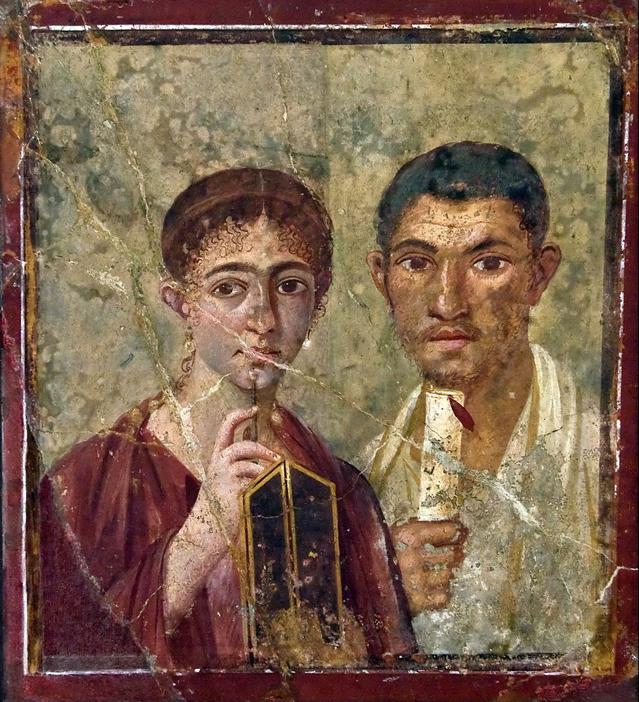 Pompeii, House VII, 2, 6: Paquius Proculus and his wife