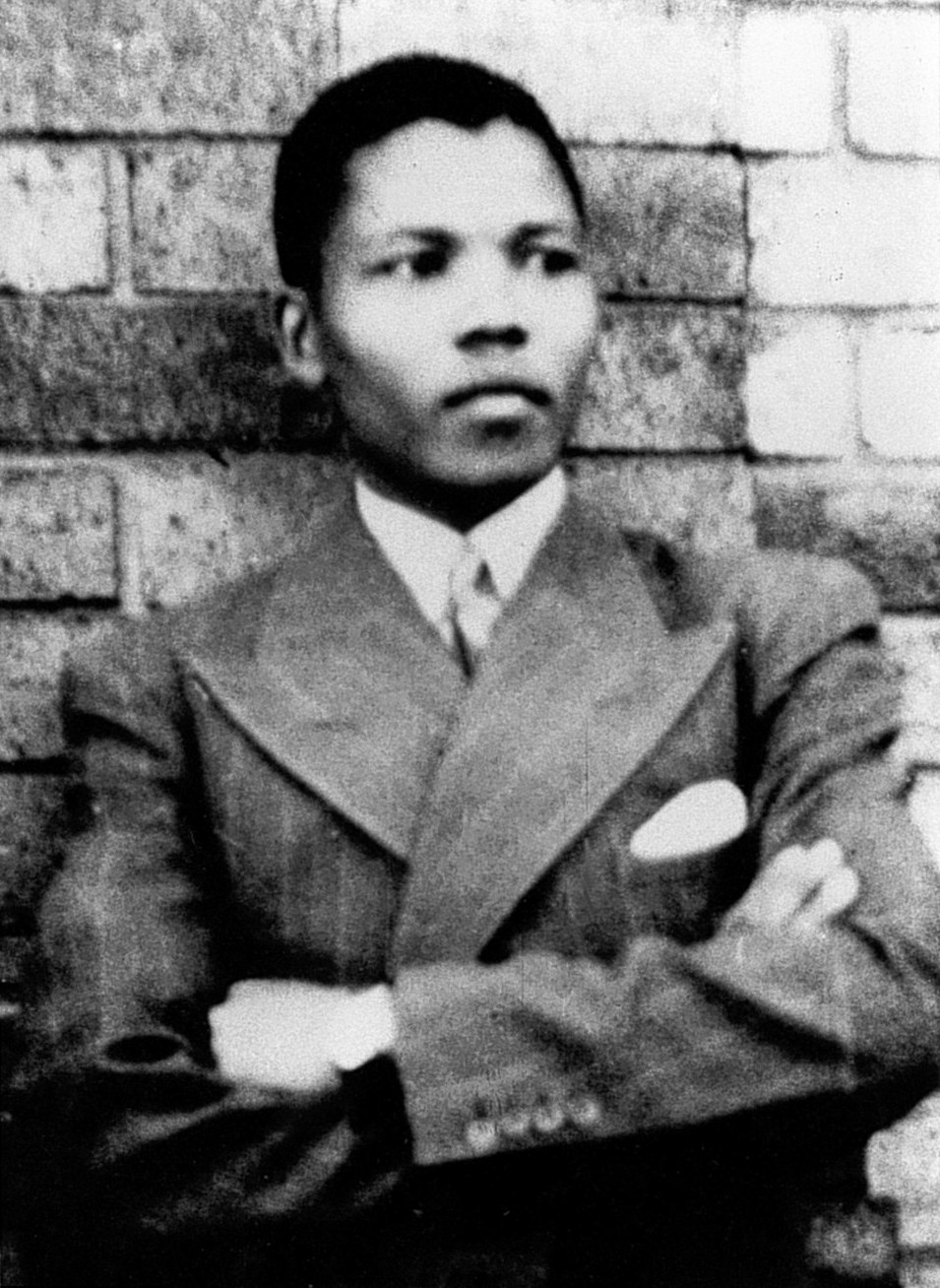 English: Young Nelson Mandela. This photo date...