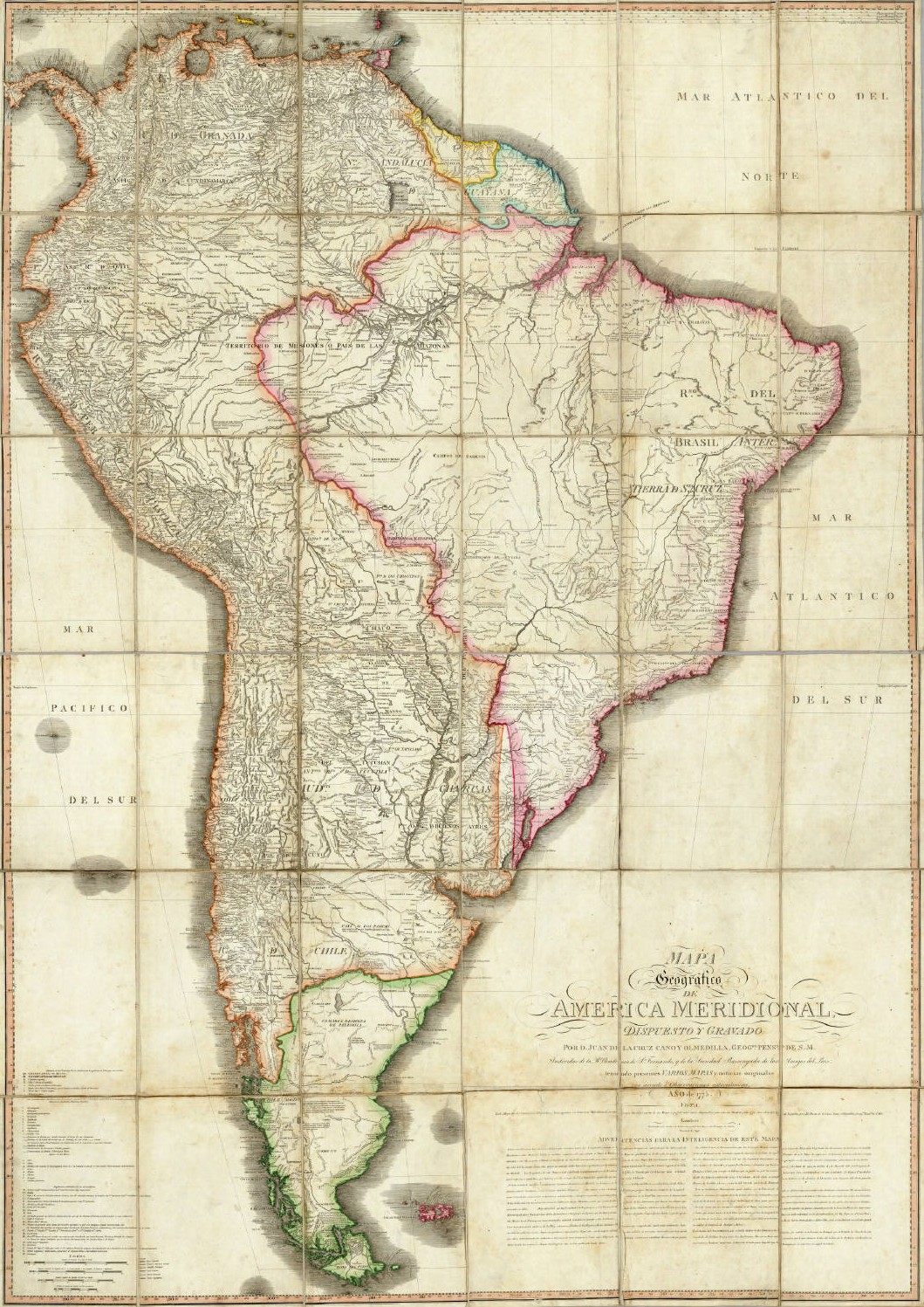 File:Mapa Geografico de America Meridional (1790).jpg - Wikimedia Commons