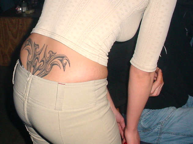 Trendy Lower Back Tattoos for Women