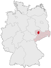 Circondario del Muldental – Localizzazione