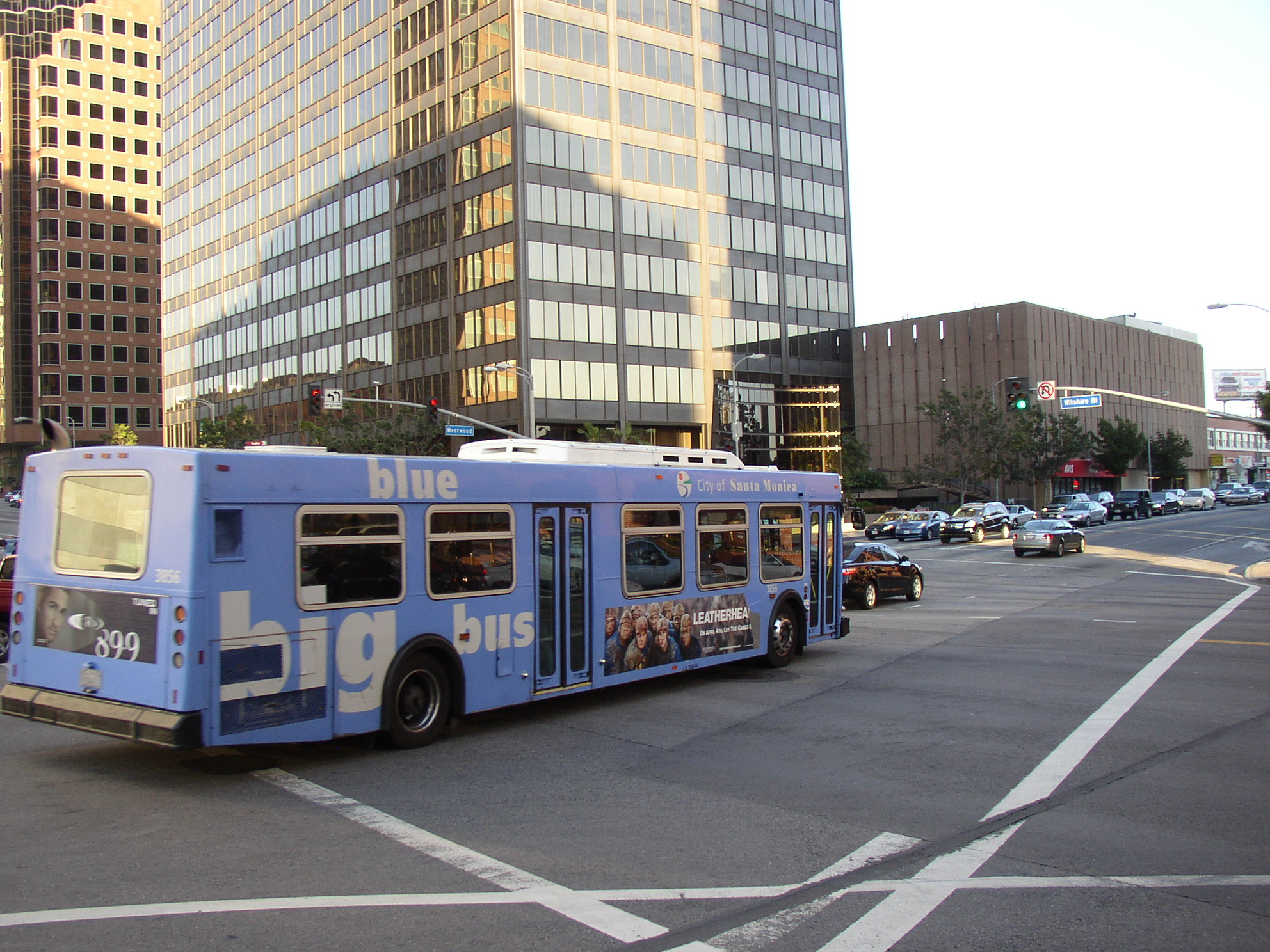 Bus Blue