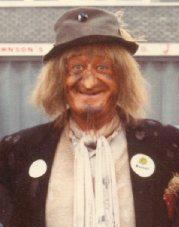 Jon Pertwee as Worzel Gummidge in 1982