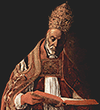 Portrait of Pope Gregory I by Francisco de Zurbarán