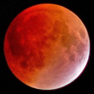 Lunar Eclipse (Mondfinsternis) Quelle: Wikimedia