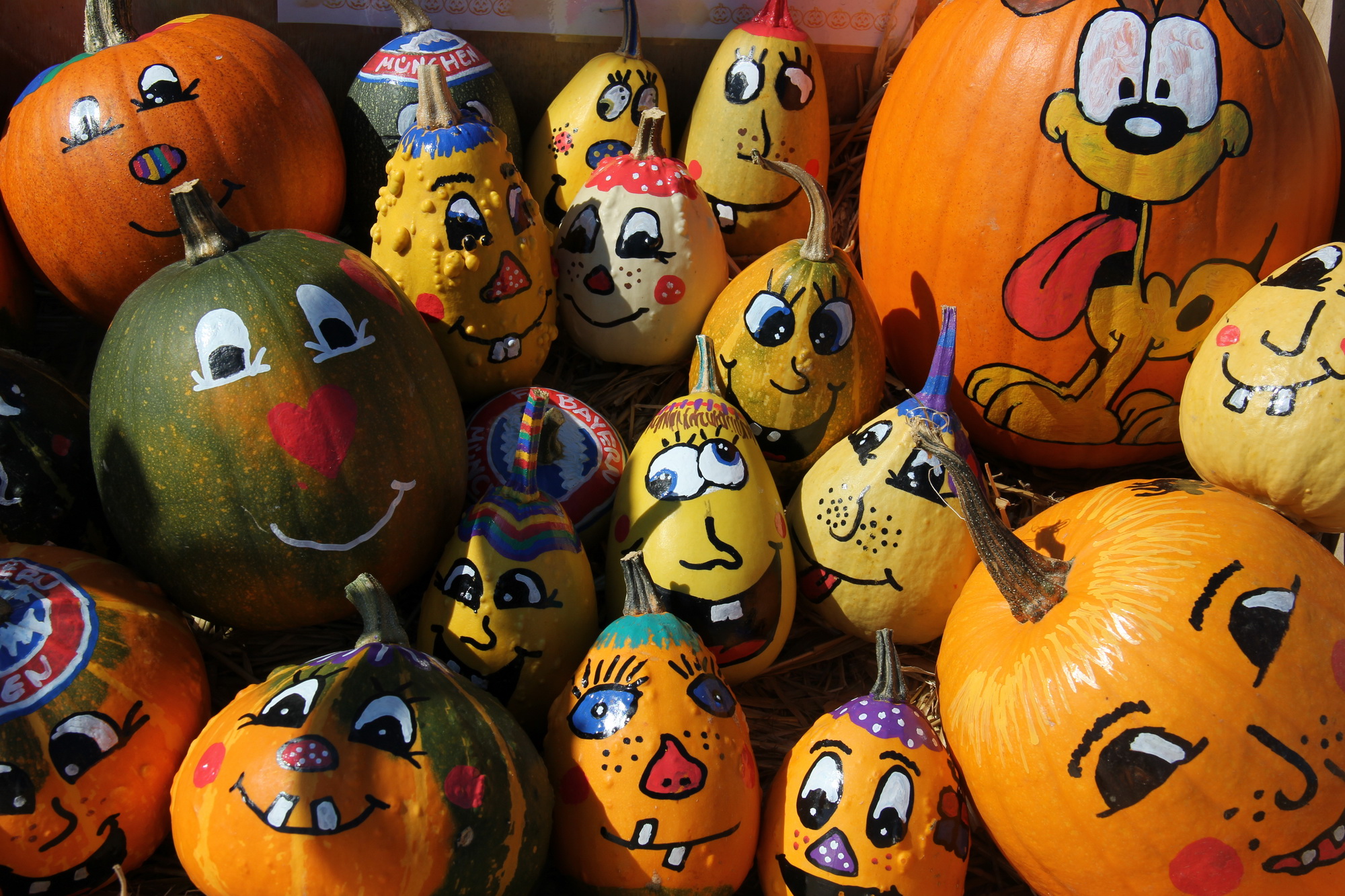 Painted Pumpkins