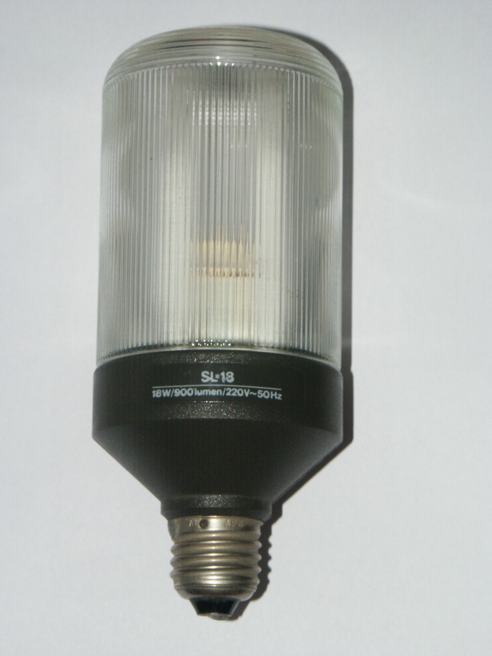 Compact Fluorescent Bulb with Plastic Shield