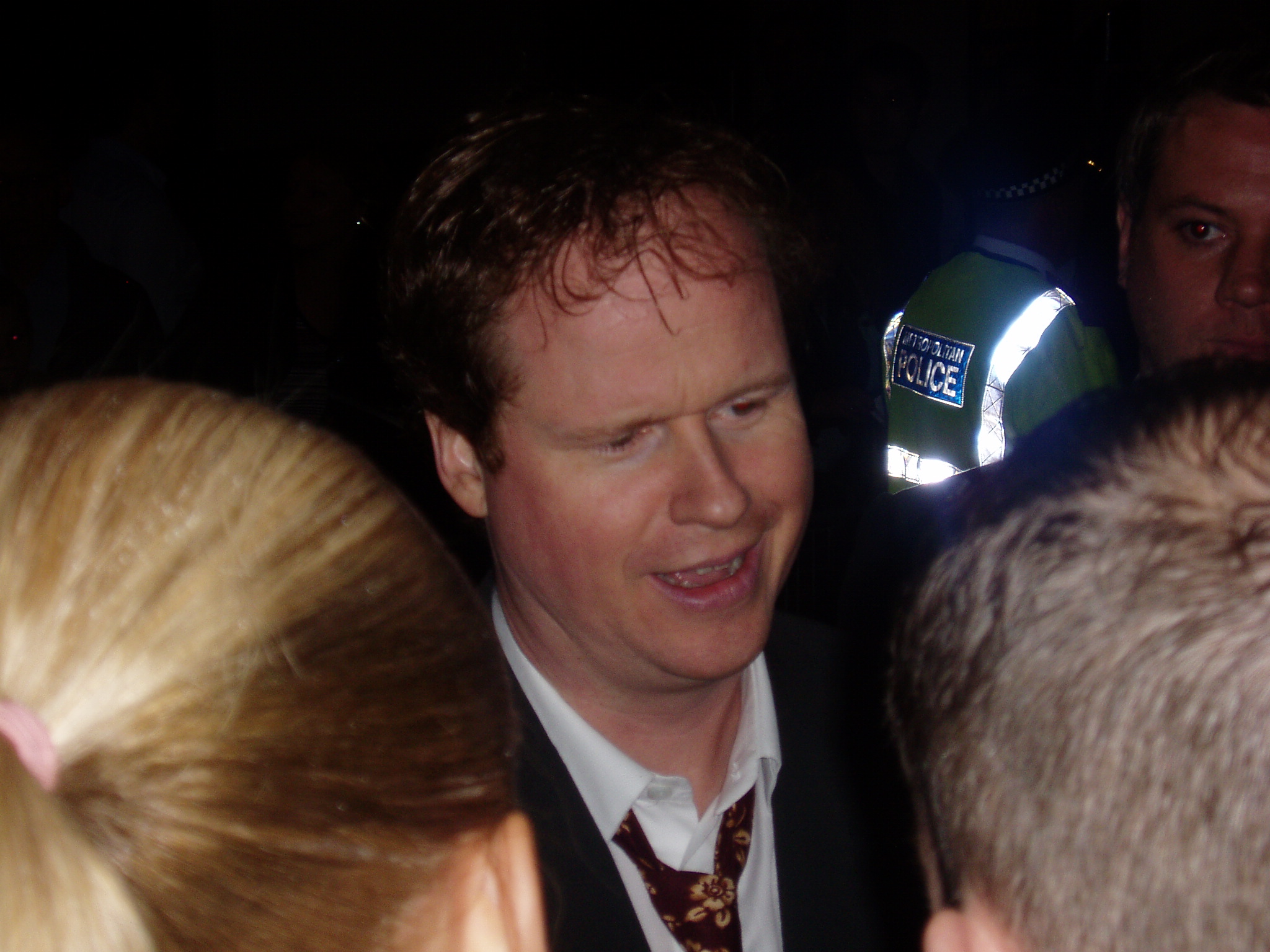 Joss Whedon at the premiere of Serenity