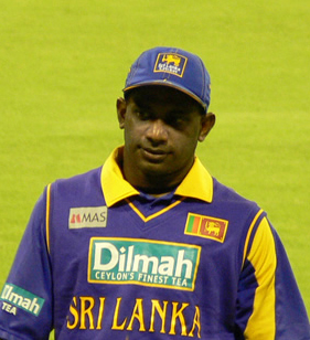 Picture of Sanath Jayasuriya, cropped image of...