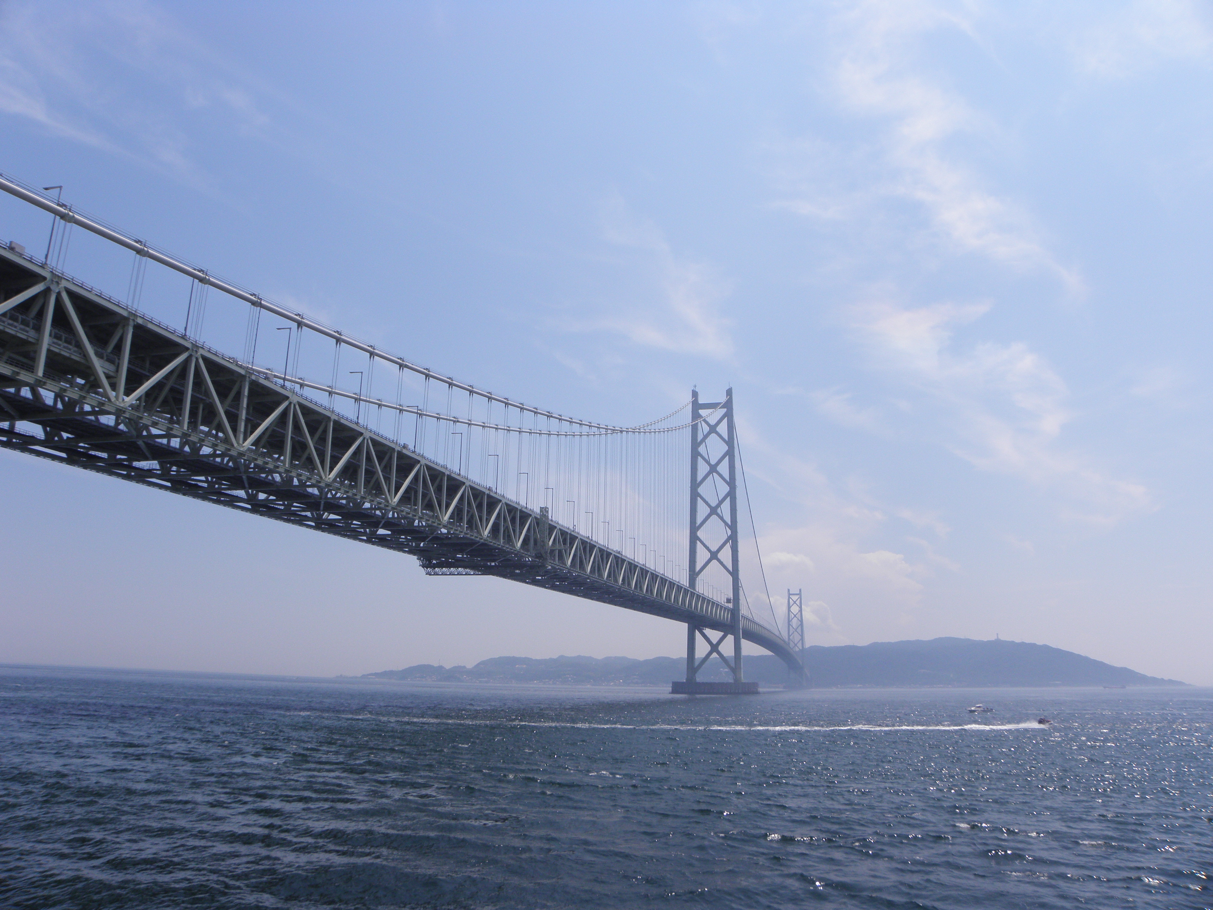 File:Akashi Kaikyo Bridge from Akashi side.jpg