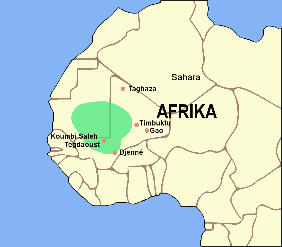 Ancient Ghana Empire Africa