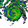 hurricane, Animated hurricane