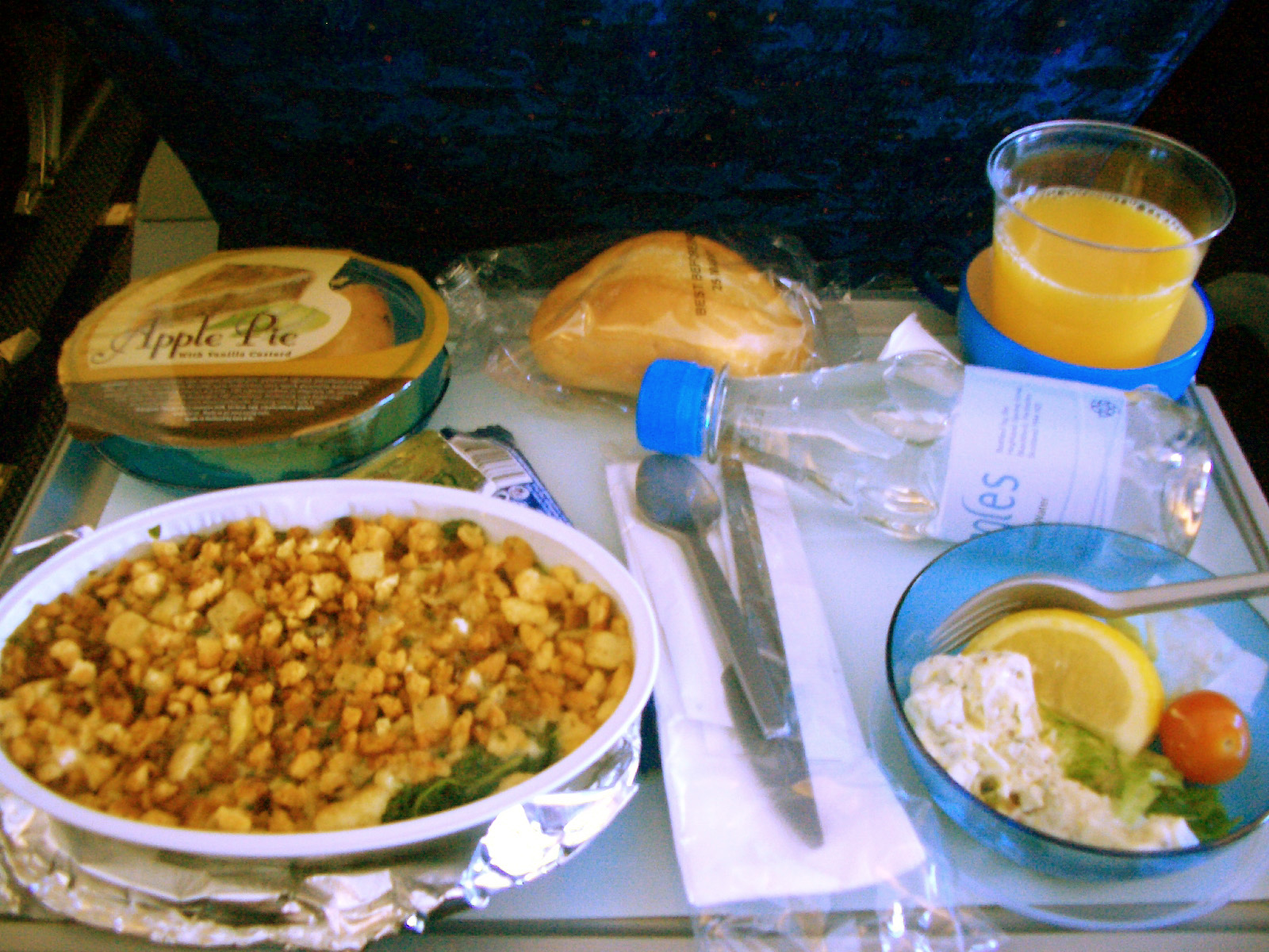 Inflight meal Garuda Indonesia Air Lines