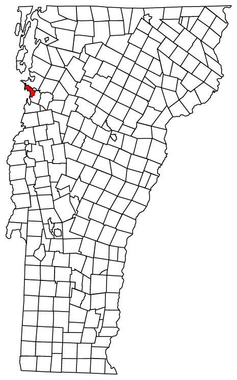 Burlington na mapě