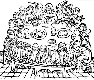 Canterbury Tales Woodcut 1484