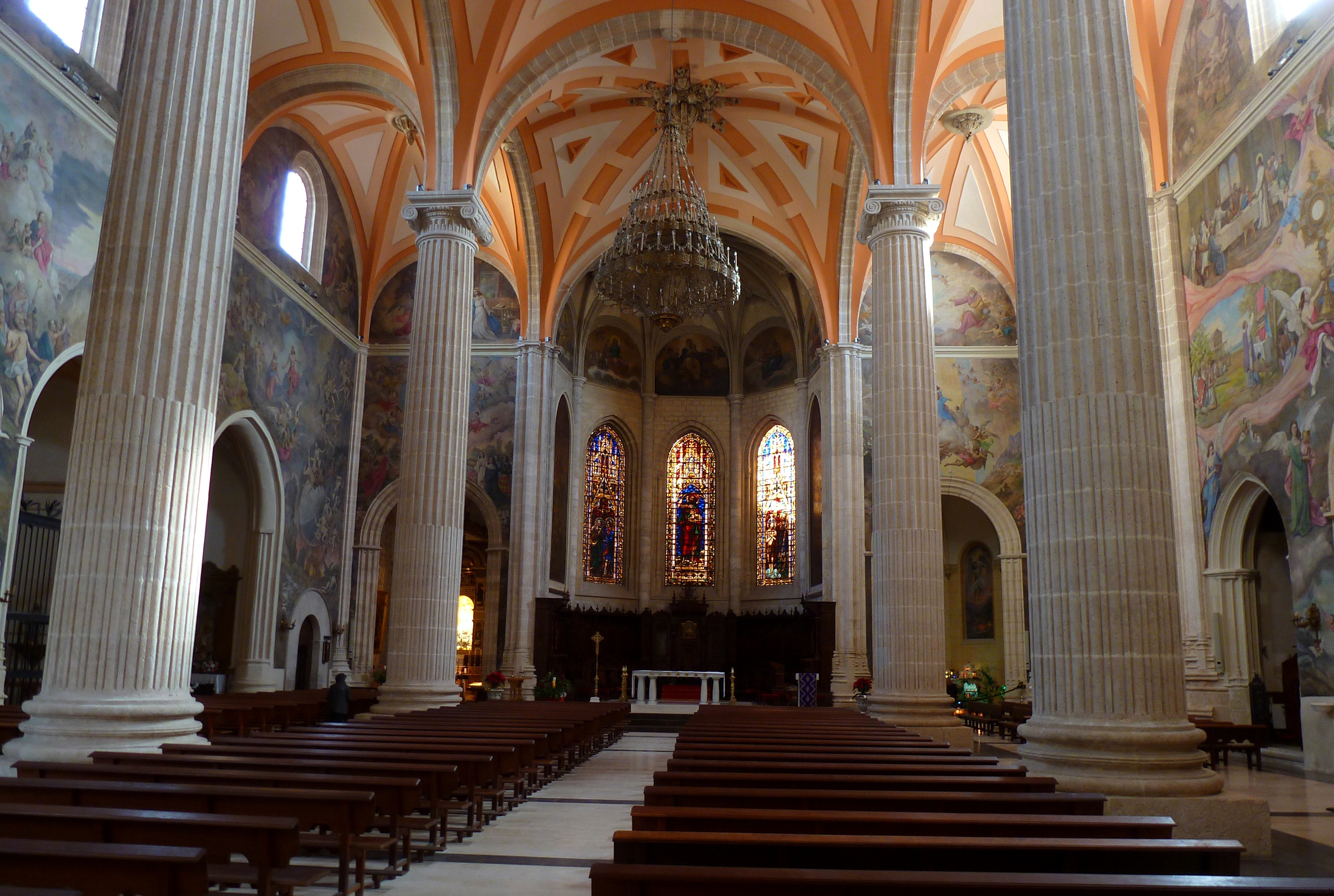 Interior de la catedral de Albacete