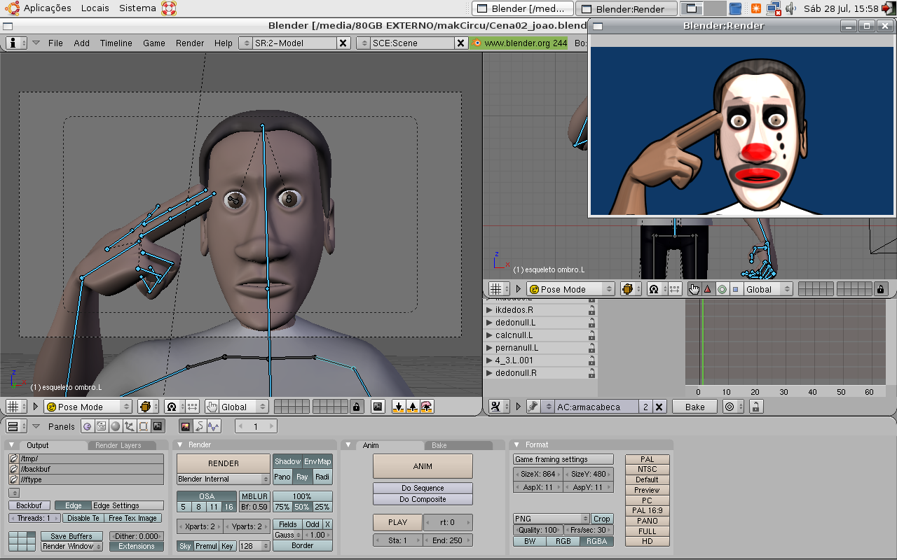 Blender 3D: novell a professional/Modelant una persona simple