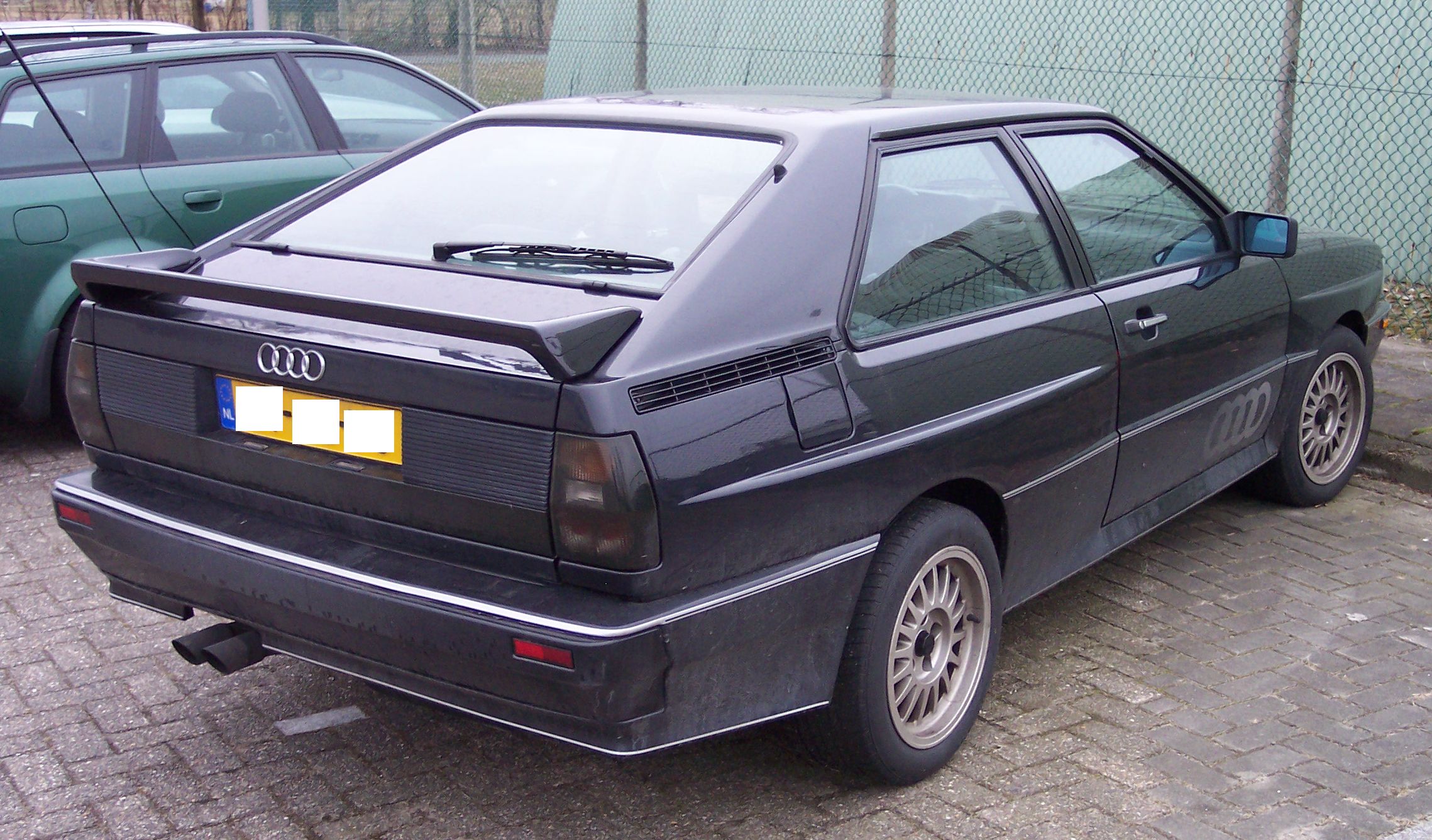 Black Audi Quattro