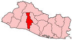 Localização de San Salvador