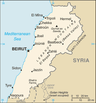 Lebanon-CIA_WFB_Map.png