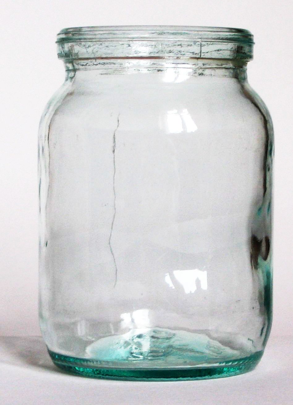 Jar, full of air