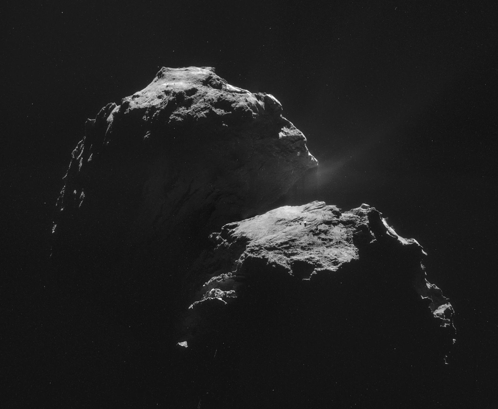 File:Comet 67P on 4 November 2014 NavCam mosaic.jpg