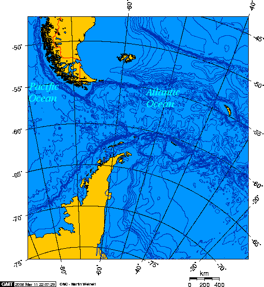 Image:Drake Passage - Lambert Azimuthal projection
