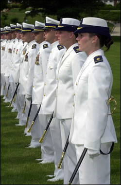 United States Coast Guard Academy - graduation...