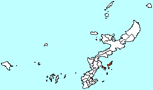 与那城町の県内位置