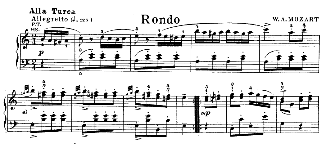 Anàlisi de la Sonata K. 310 de Mozart