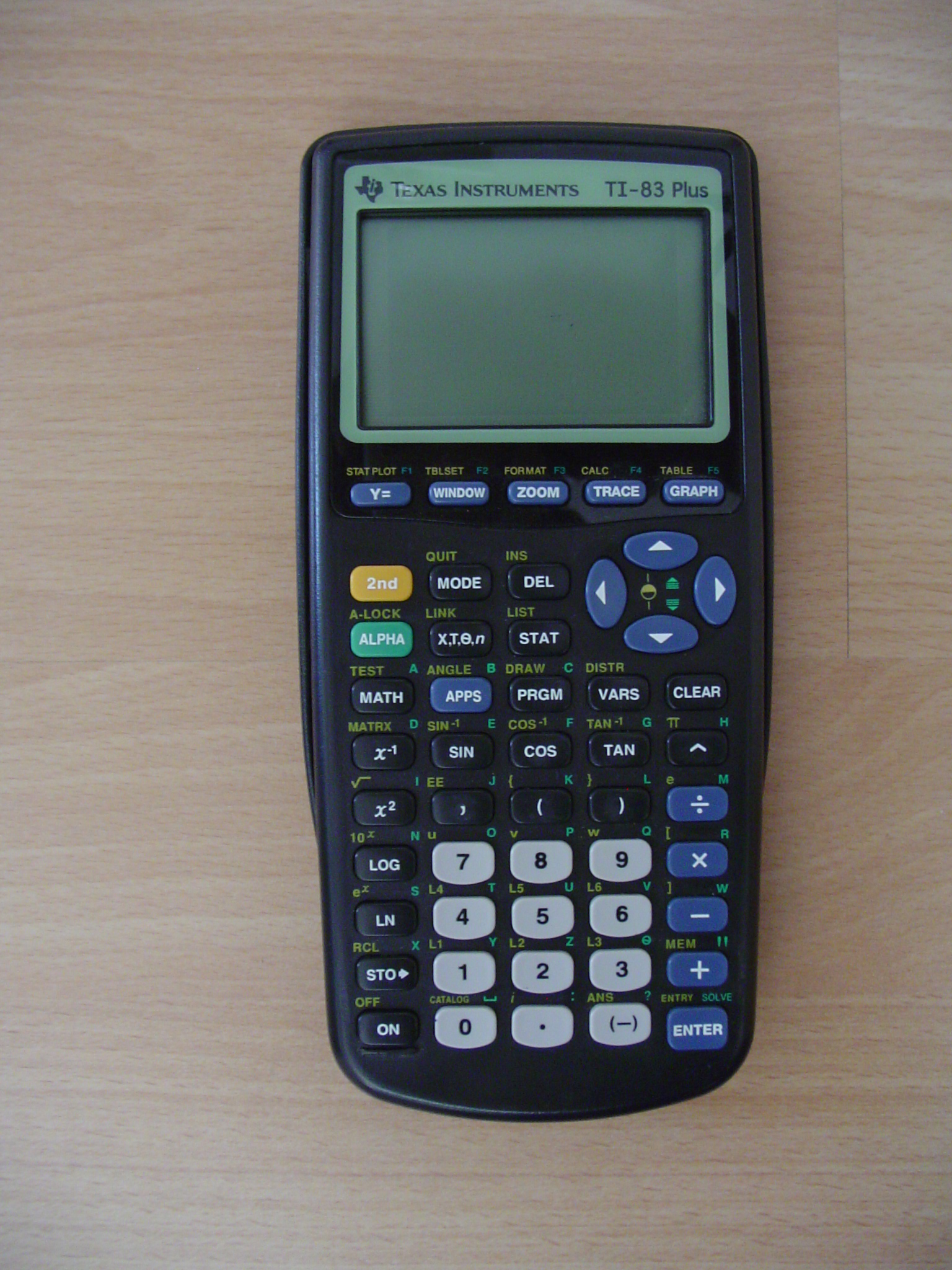 Bestand:TI-83 Plus.JPG - Wikipedia