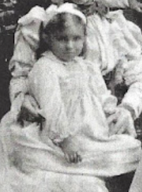 E. C. R. Lorac as a child, late 1890s