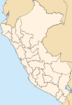 Bản đồ định vị Peru