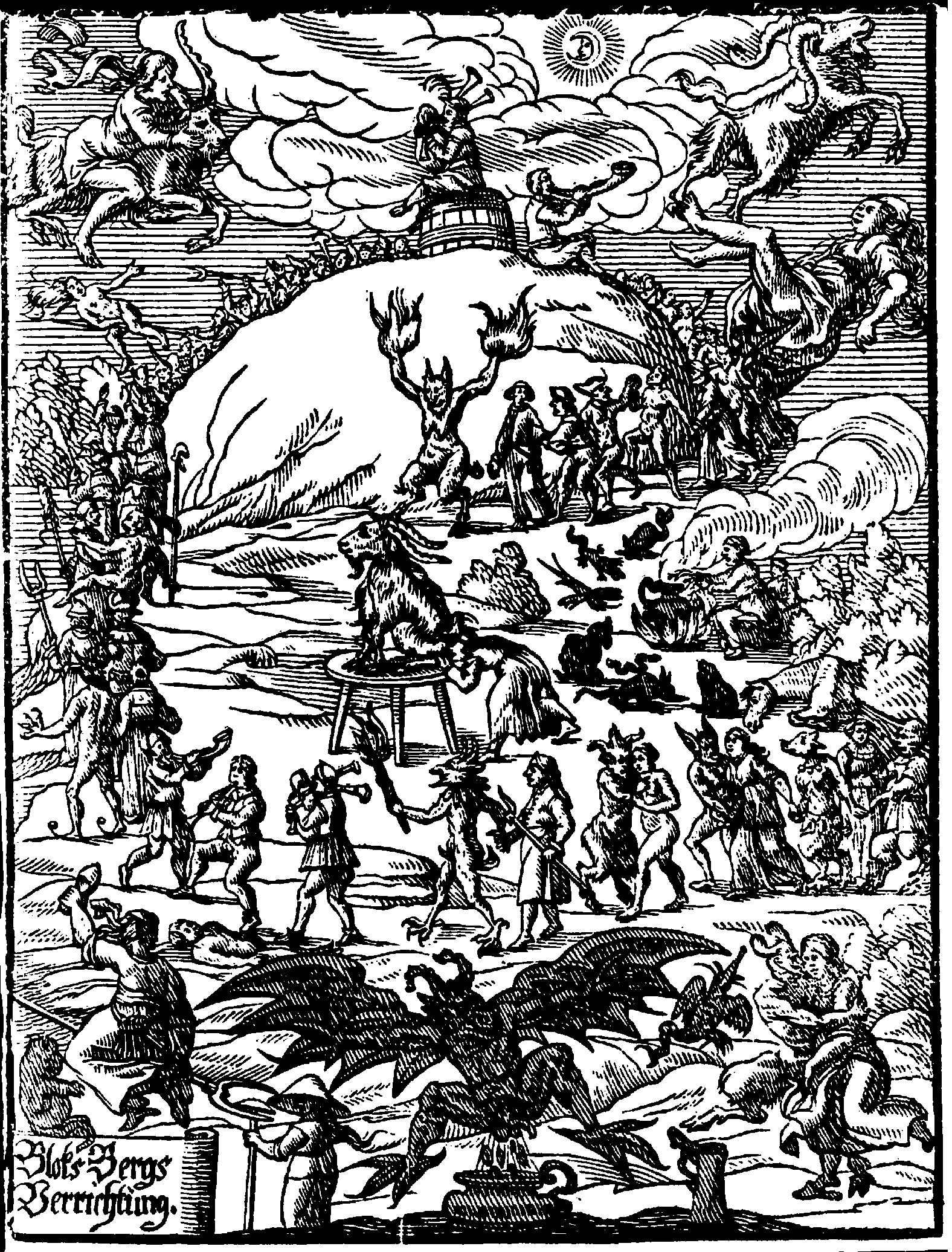 Johannes Praetorius: Bloks Bergs Verrichtung 1668