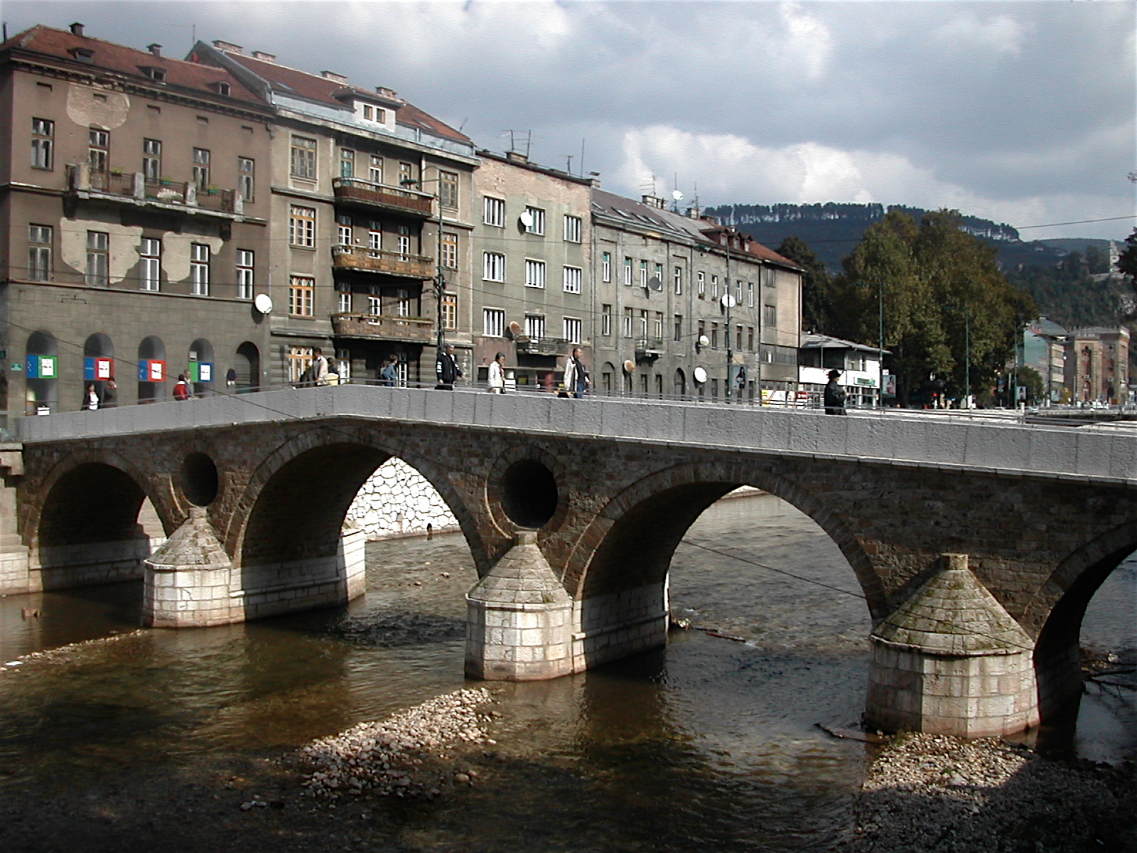 The Latin Bridge in Sarajevo