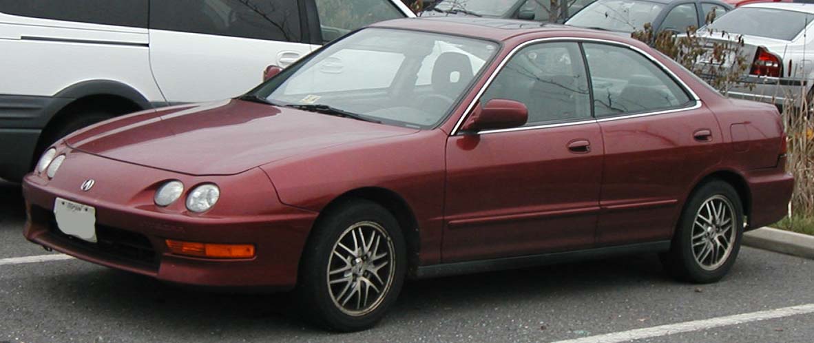 1994 Geo Metro 4 Door. Reddish 1994 4 door acura