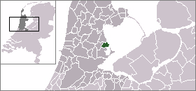 Vị trí của Edam-Volendam