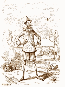 Pinocchio visto da Enrico Mazzanti (1883)