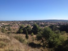 A general view of Lespignan